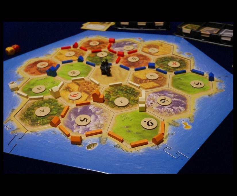 カタン　ボートゲーム